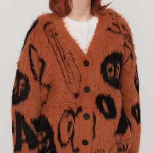 Lazy Oaf Doodle Knit Cardigan